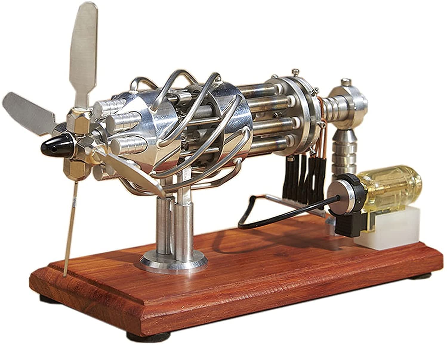 Buy 16Cylinder Aircraft Engine Model, Miniature Mini Steam Engine