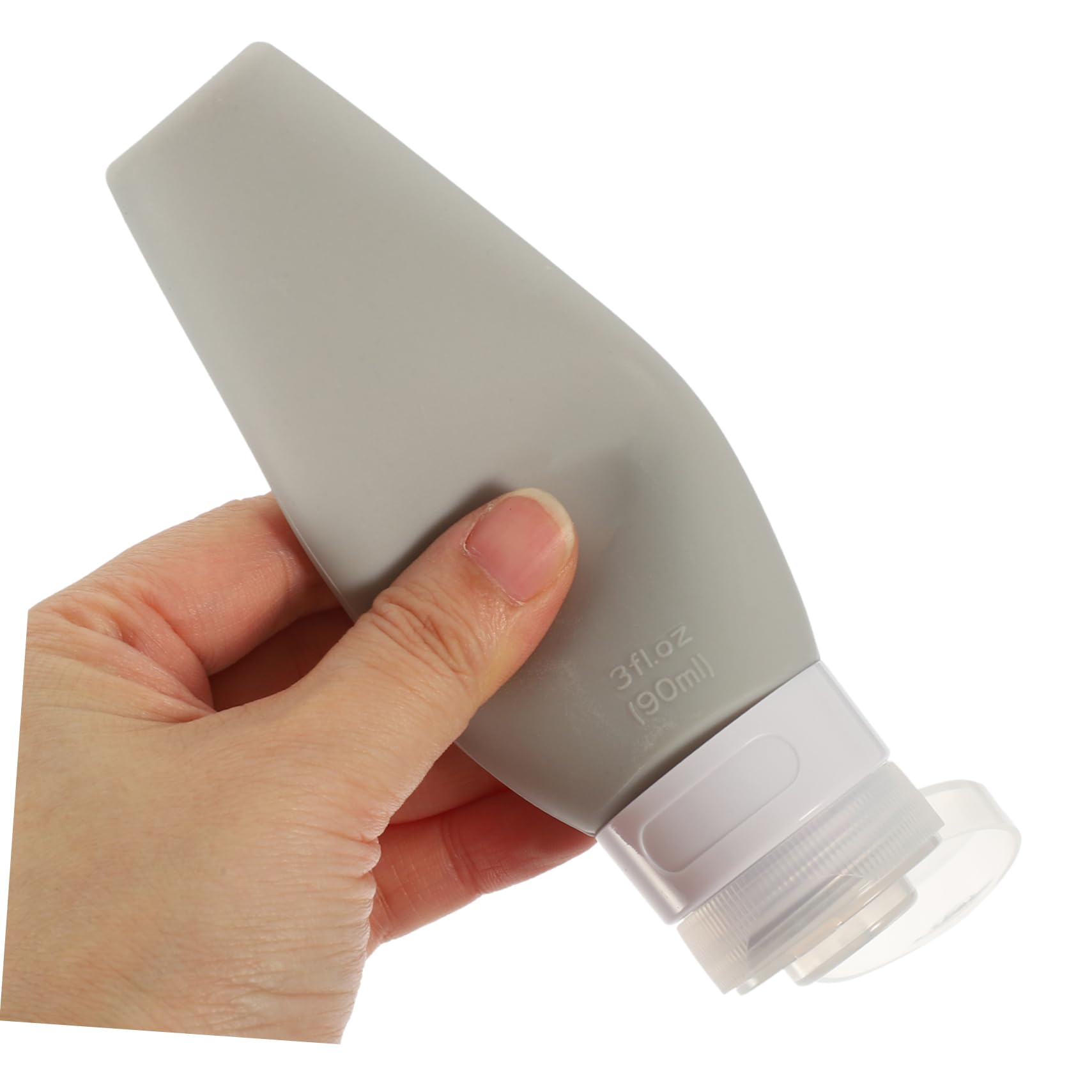 Ipetboom 9piezas Botellas De Silicona Para Viaje Recipientes Rellenables y Prueba De Fugas Para Lociones y Champús Para Cosméticos y Artículos De Tocador