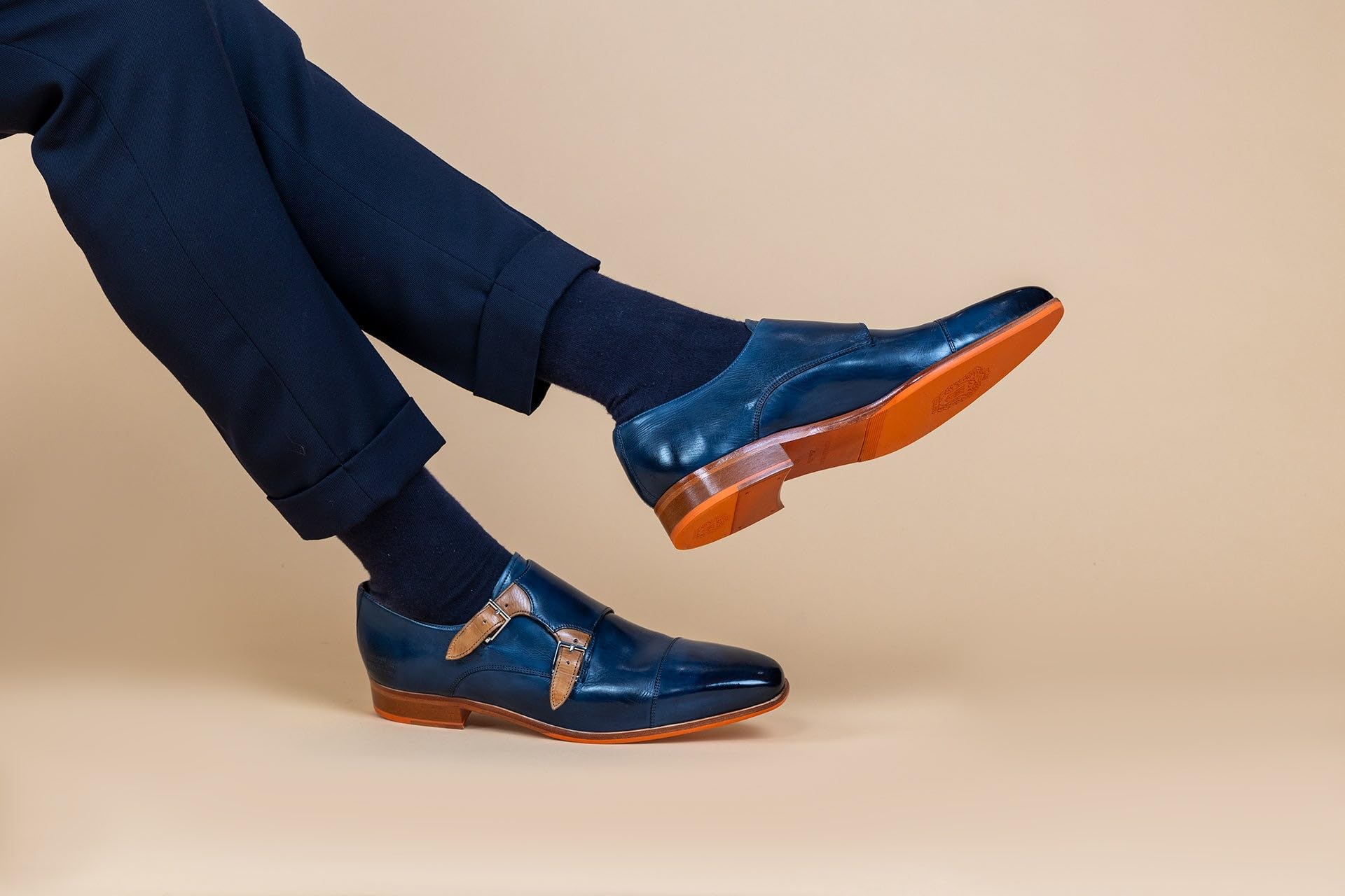 Melvin & Hamilton Lewis 52, Monk-Strap Loafer Hombre
