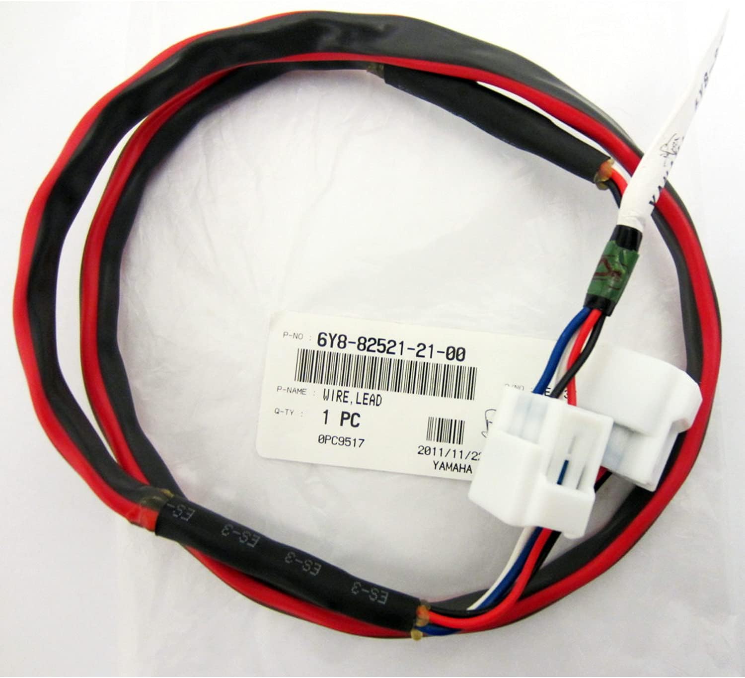 Yamaha 6Y8-82521-20-00 3Ft Pigtail Bus; New # 6Y8-82521-21-00 Made by Yamaha