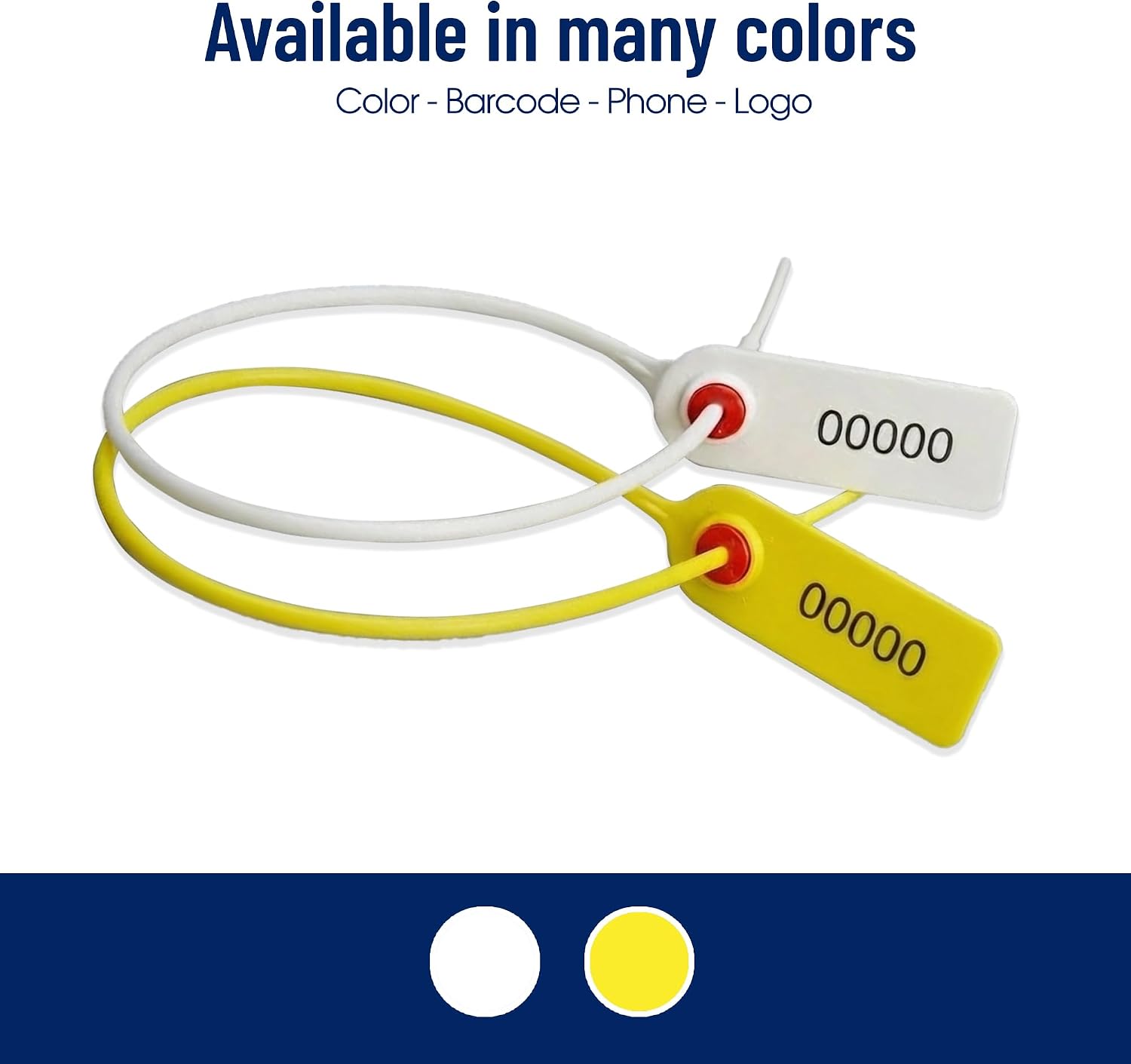 Forto 31cm Security Seals, 100 Pack