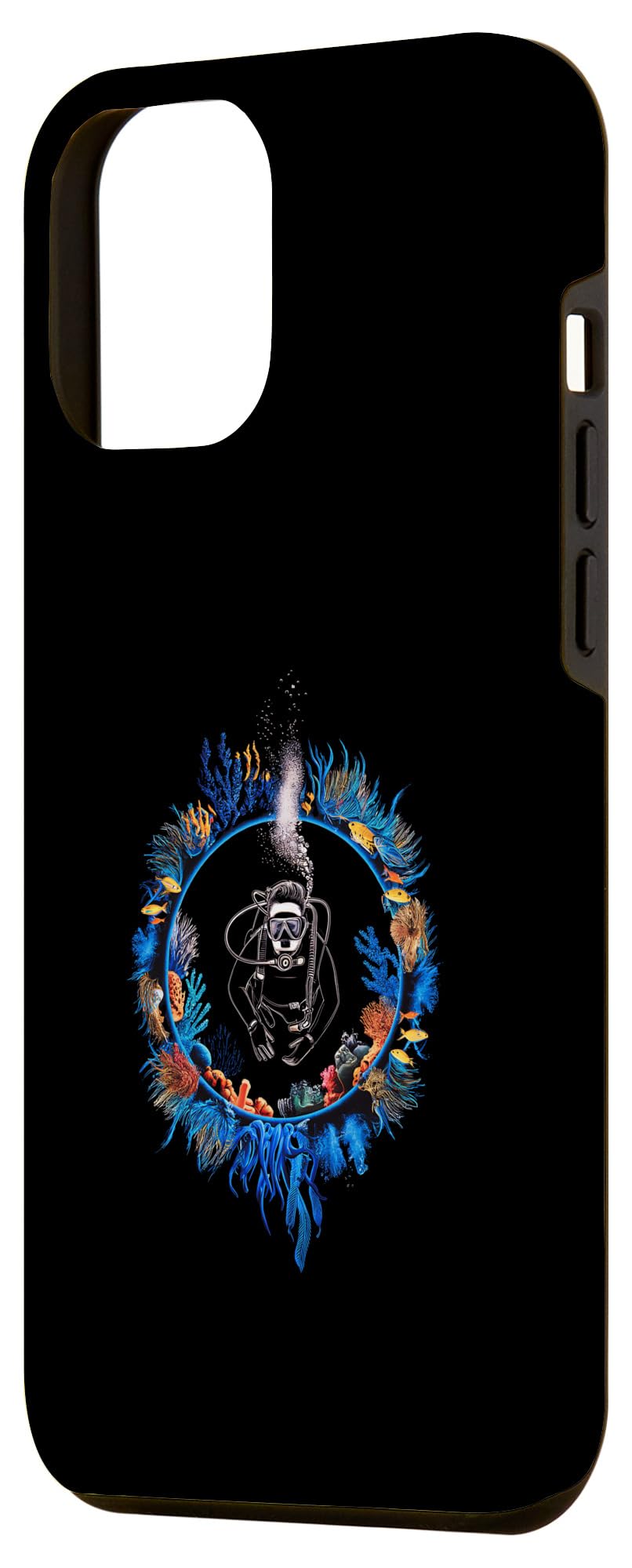 iPhone 14 Plus Idea Diver Snorkeling Discovery Seabed Case - Image 2