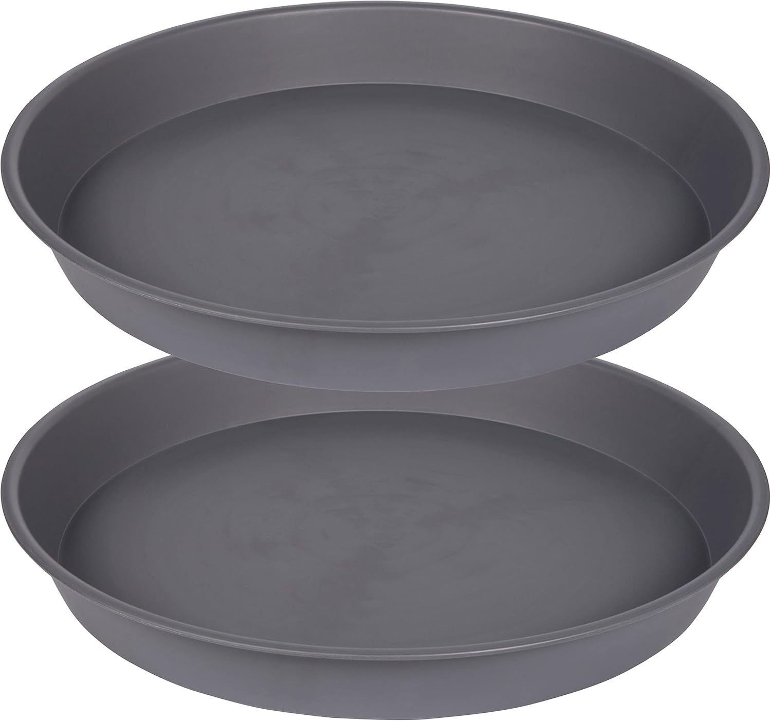 Bleuhome 2 Pack of 14 inch Plant Saucer, Heavy Duty Round