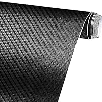 Pellicola Adesiva Carbonio 6D - 150x30 Cm - Bianco - Per Auto, Moto, Device - Foto 6