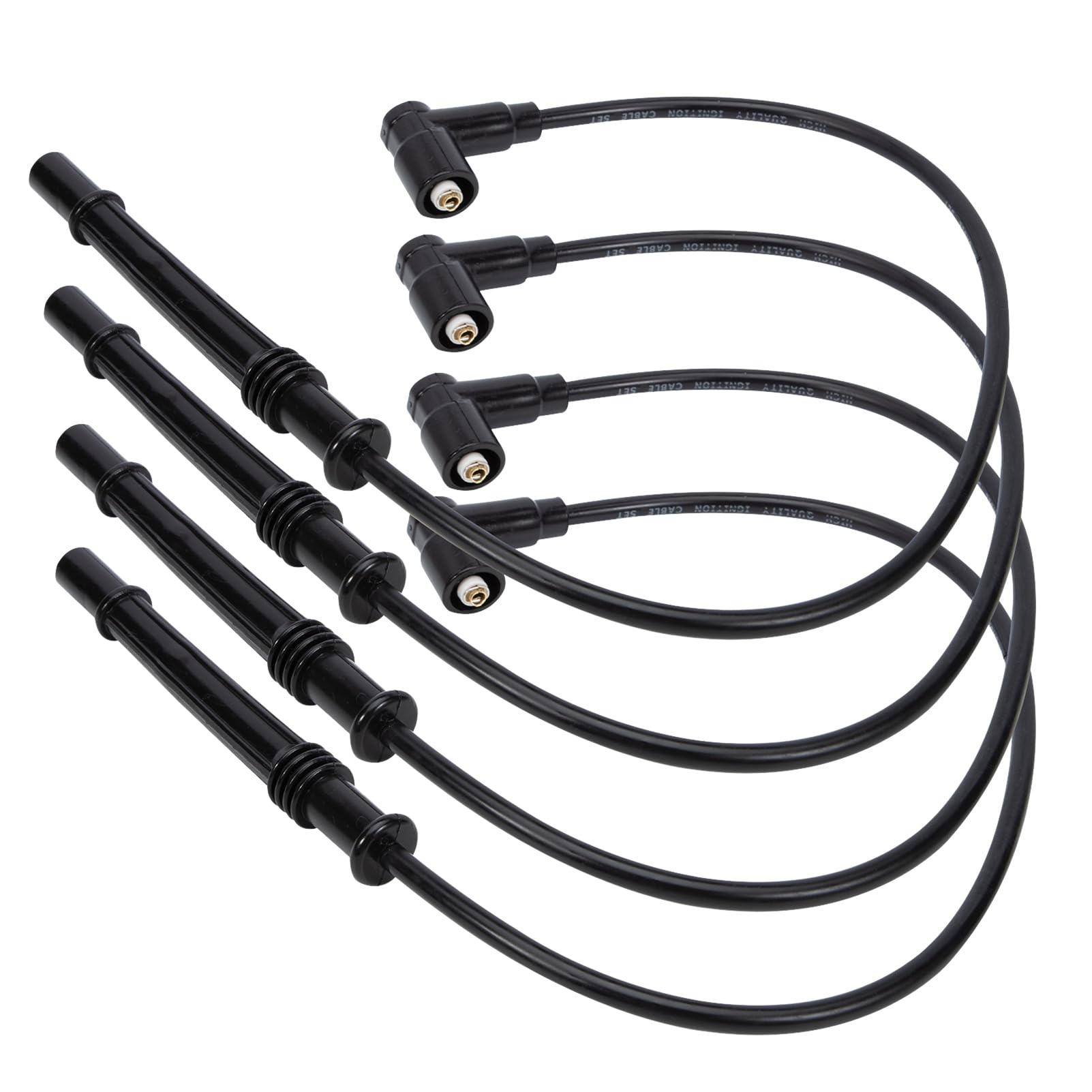 4x Zündleitung für Renault Clio 2 Twingo 1 Twingo 2 Kangoo Zündleitungen zündkabel Twingo I II 0300891604 8200713680