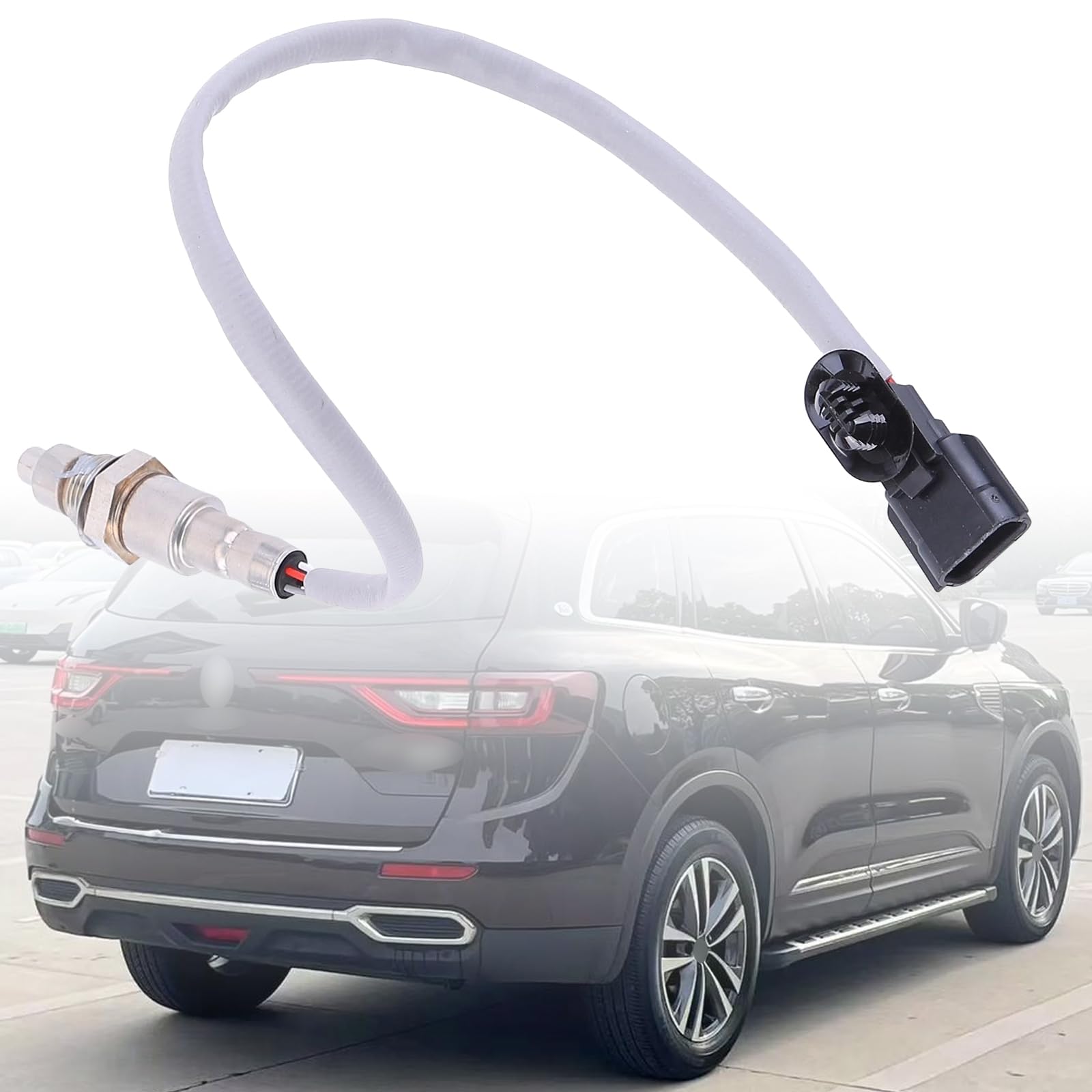 Sensore di ossigeno O2 sonda lambda 226901841R compatibile con Renault Megane per Dacia Dokker per Nissan Juke F15 Pulsar Qashqai per Smart Forfour, sostituisce OE n. 226A41772R 0258030313