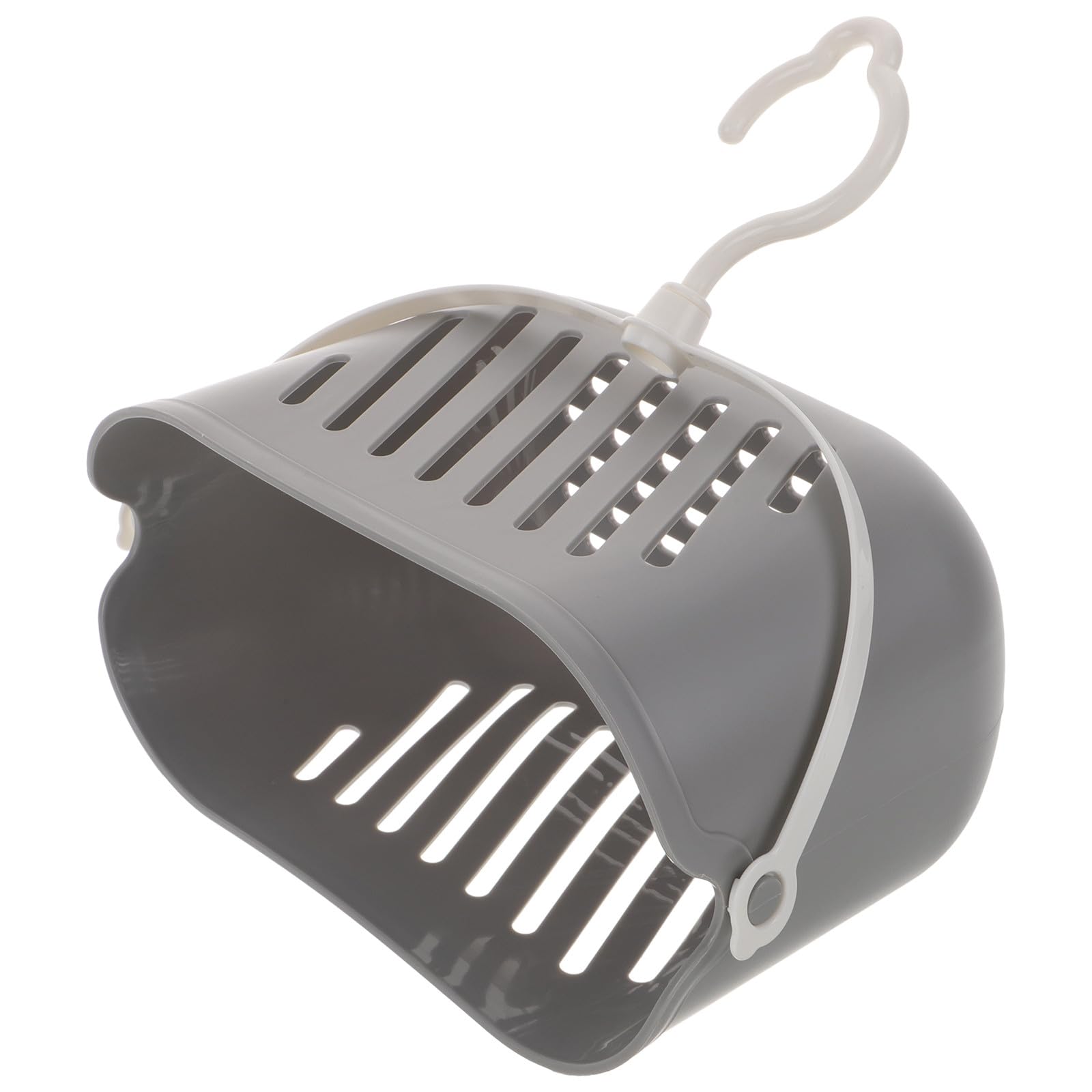 IDEANATEGRATE Plastic Shower Caddy Basket Smooth Finish and Drainage Holes Hanging Organizer for Bathroom Kitchen Dorm