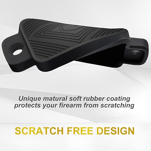 Miniatura 3 de Magnetic Gun Mount for Vehicle Tactical Pistol Magnet Holder for Car, Truck, Home, Under Desk, Wall, Safe. Rubber Coated & Universal Accessories to