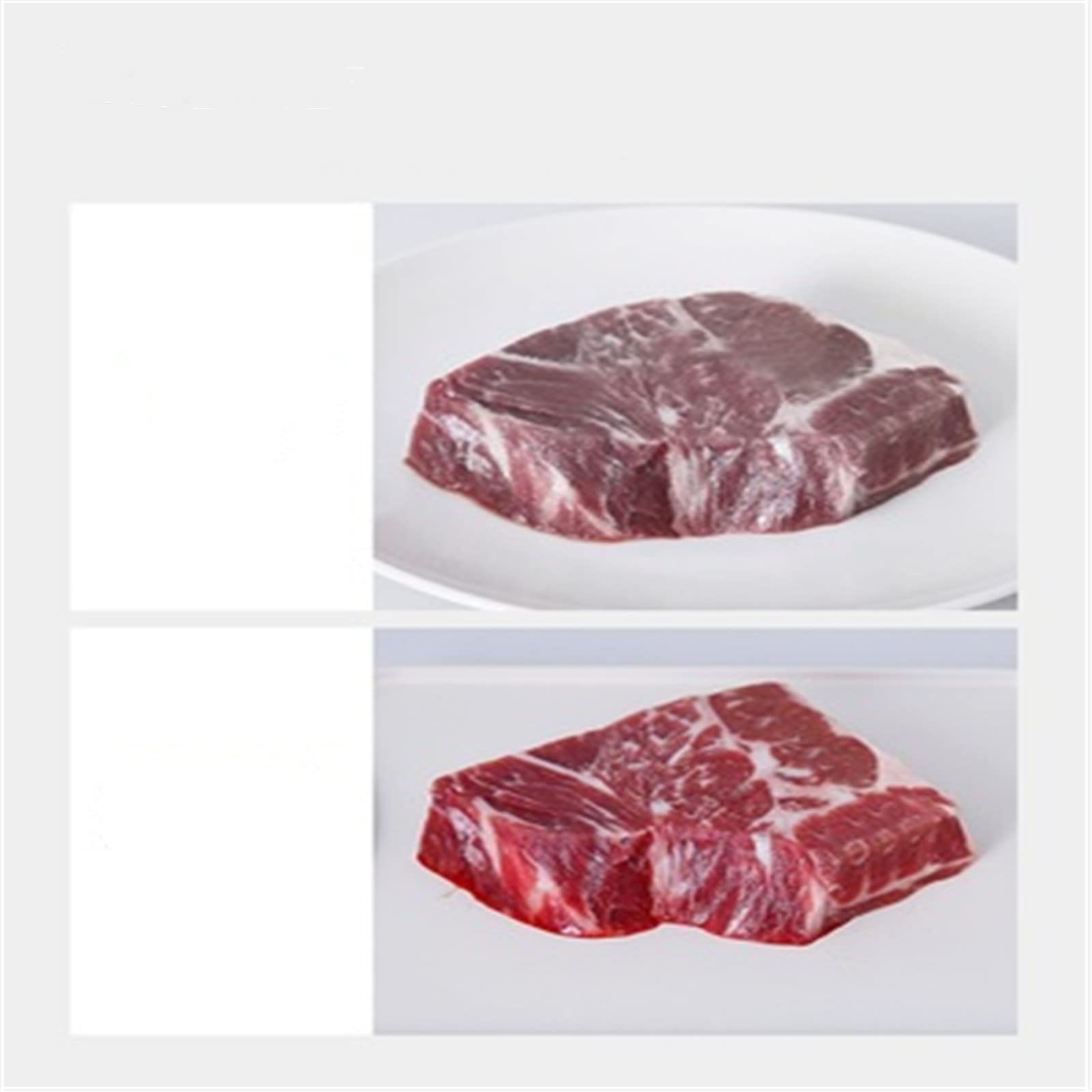 Auftautablett Auftautablett für gefrorenes Fleisch Aluminiumlegierung Schnellgefrier- und Auftauplatte Kühlschrank Gefrierschrankplatte