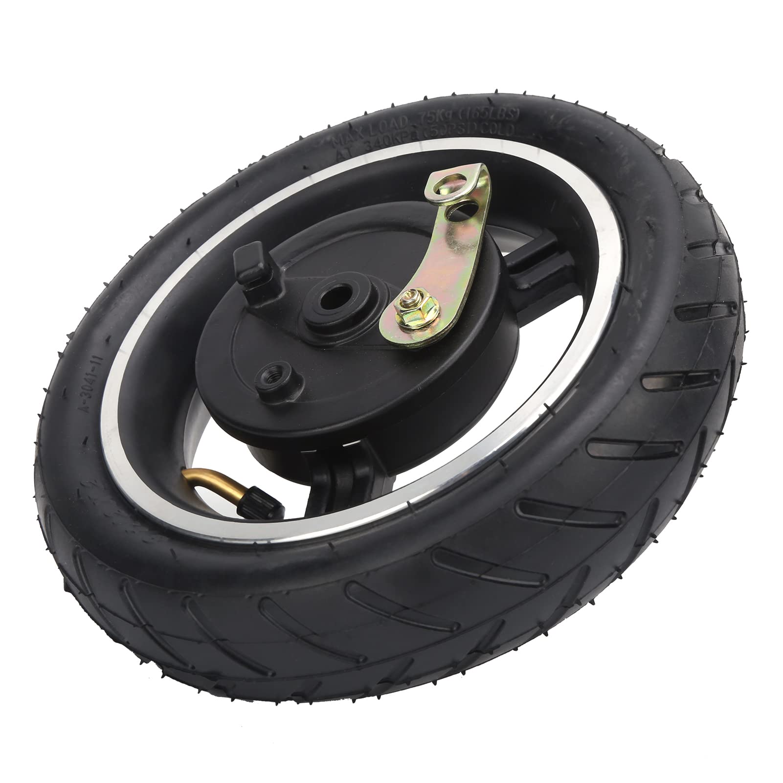 Pneus Scooter 8,5 Pouces, Chambre à Air et Pneu avec Frein à Tambour pour Roues de Scooter Électrique