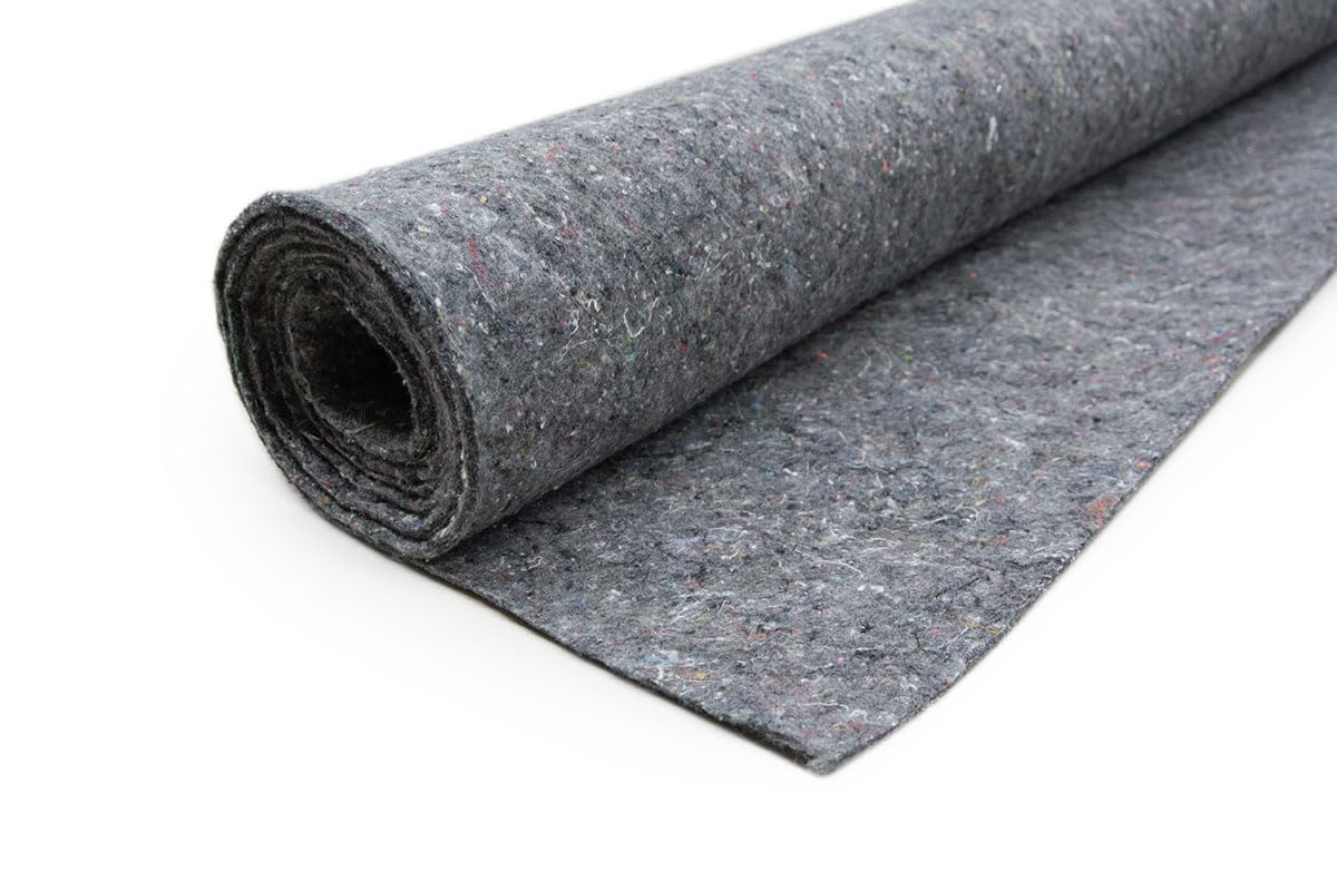 ANKO PLANEN Włóknina ochronna do stawu, włóknina drenażowa do folii do stawu o szerokości 2 m (2,0 m x 3,0 m, 500 g/m²)