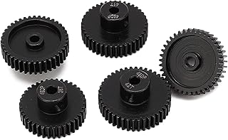 VBESTLIFE 5Pcs RC Pinion Motor Gear,RC Pinion Motor Gear F 48DP 0.53m 38T 39T 40T 41T 42T Accessory for 3.175mm Shaft