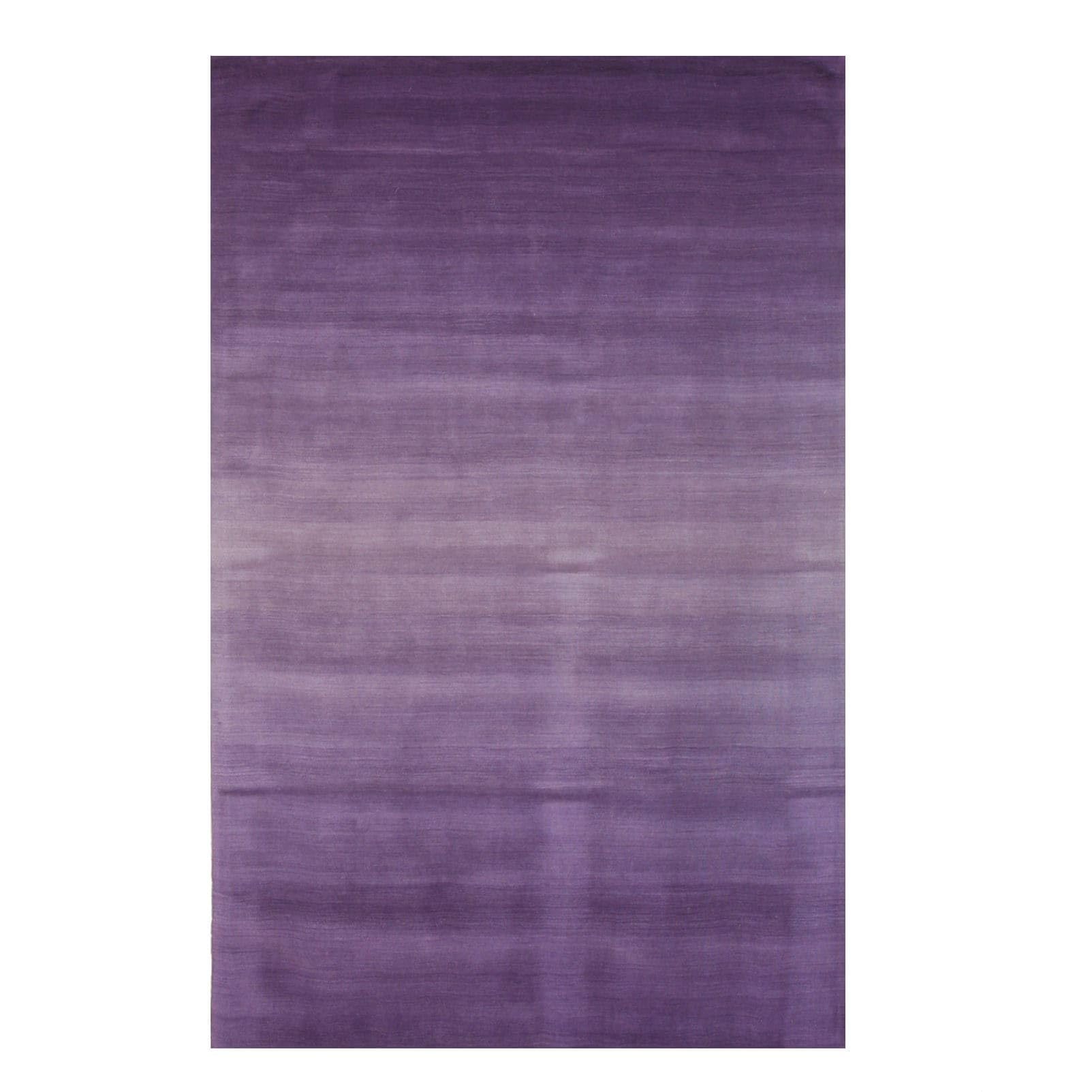 EORC HL1PP Hand Tufted Wool Horizon Area Rug, 5 by 8-Feet, Purple