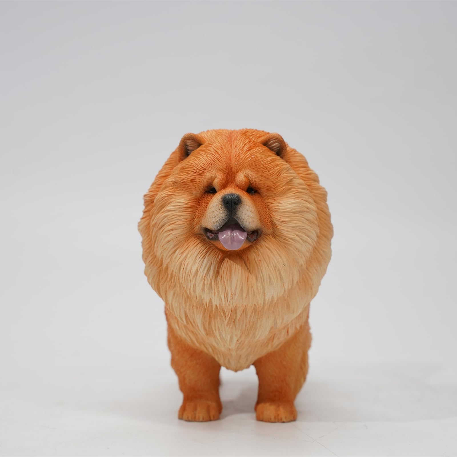 Amazon.co.jp: JXK チャウチャウ犬のフィギュア デスクトップ装飾用 犬