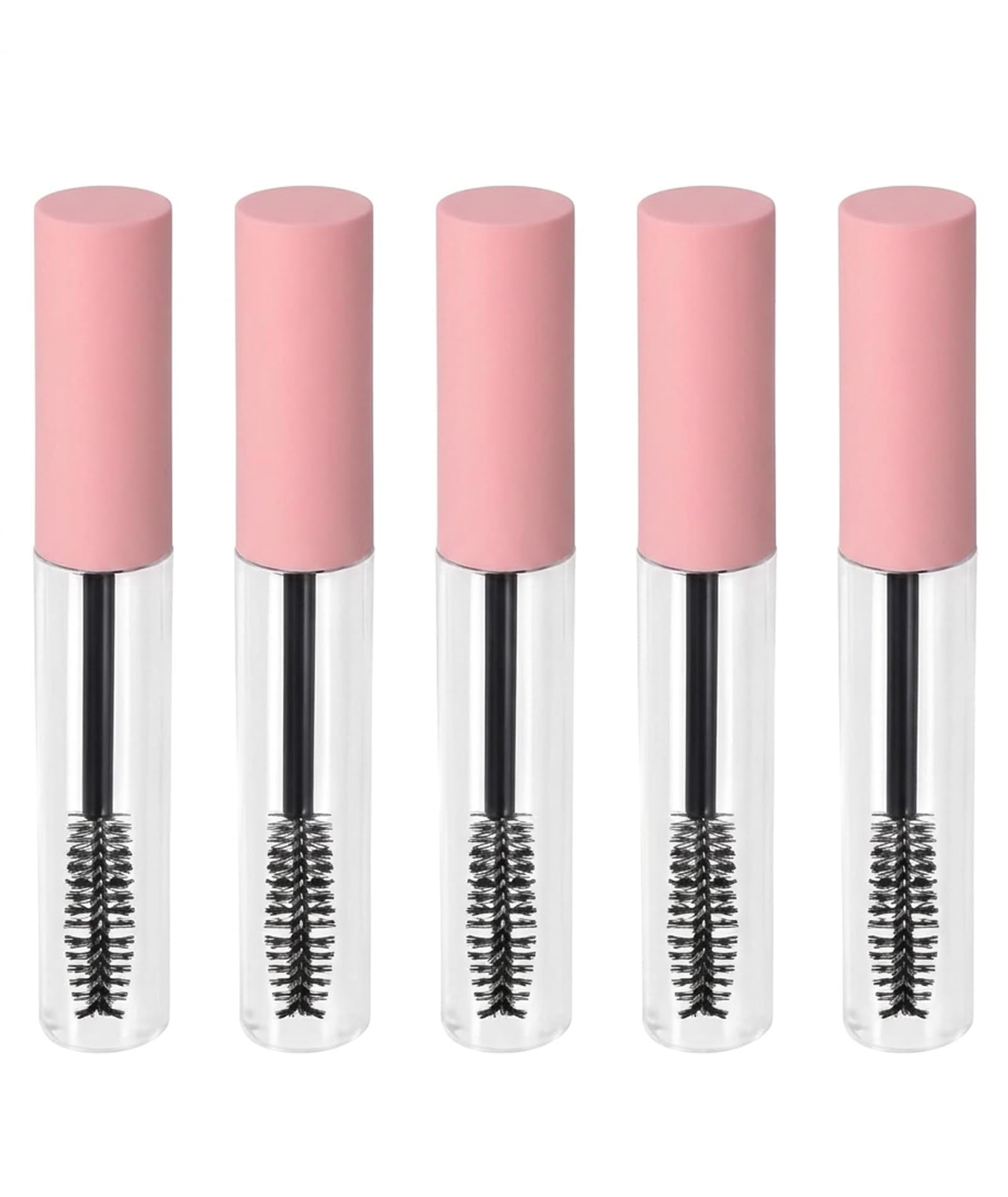 5PCS Empty Mascara Bottle with Brush, Set of Five Transparent Tubes, Ideal for DIY Cosmetics and Travel Kit Organization, Compact 10ml Capacity Design for Easy Storage-image-44