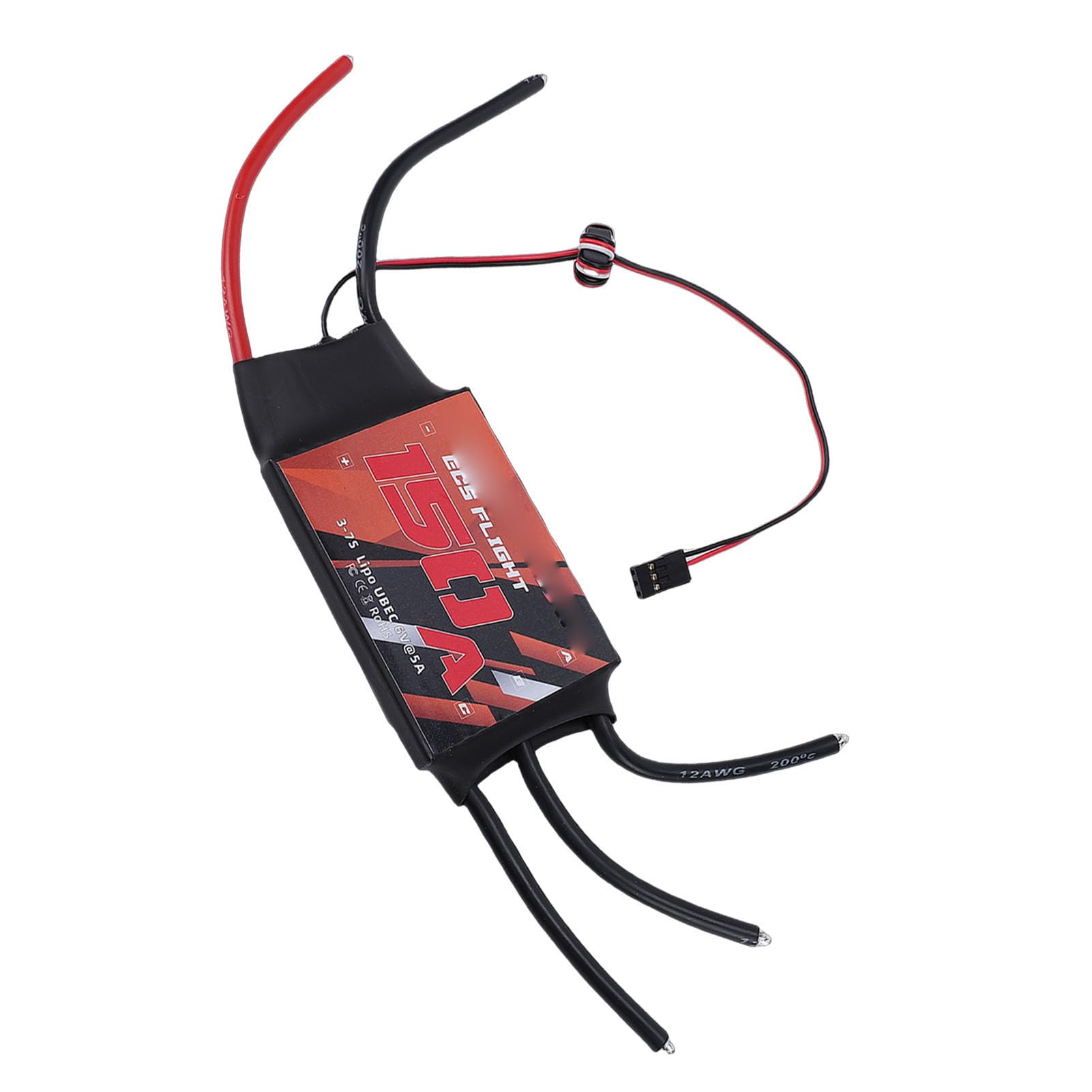 FILFEEL BLHeli_S Bezszczotkowy ESC 150A Ciągły dla 3–7S LiPo — Elektryczny Kontroler Prędkości Typu Open Source dla Stałopłatów, Quadkopterów i Dronów Wielowirnikowych