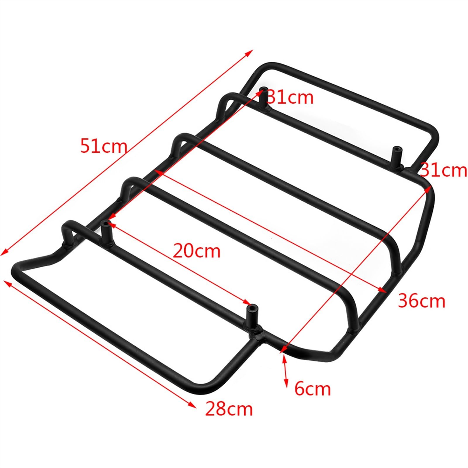Porte-bagages Arrière Moto Pour Harley Electra, Street Glide, Road King ( 2009-2024) - Capacité 20 Kg, Noir Mat Porte-bagages Arrière Moto Pour Harley Electra, Street Glide, Road King ( 2009-2024) - Capacité 20 Kg, Noir Mat