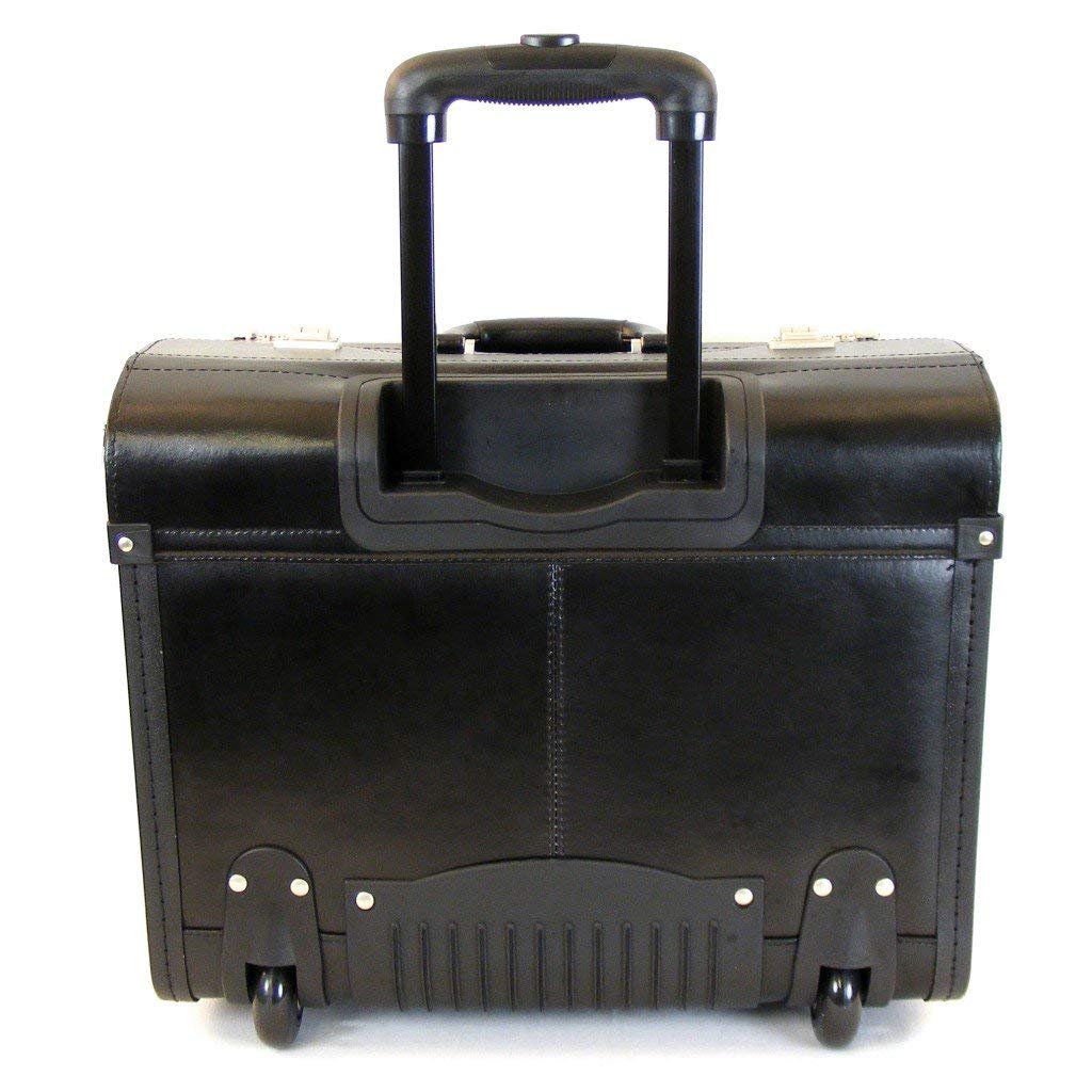 Pilotenkoffer Businesstrolley 45.5 cm schwarz