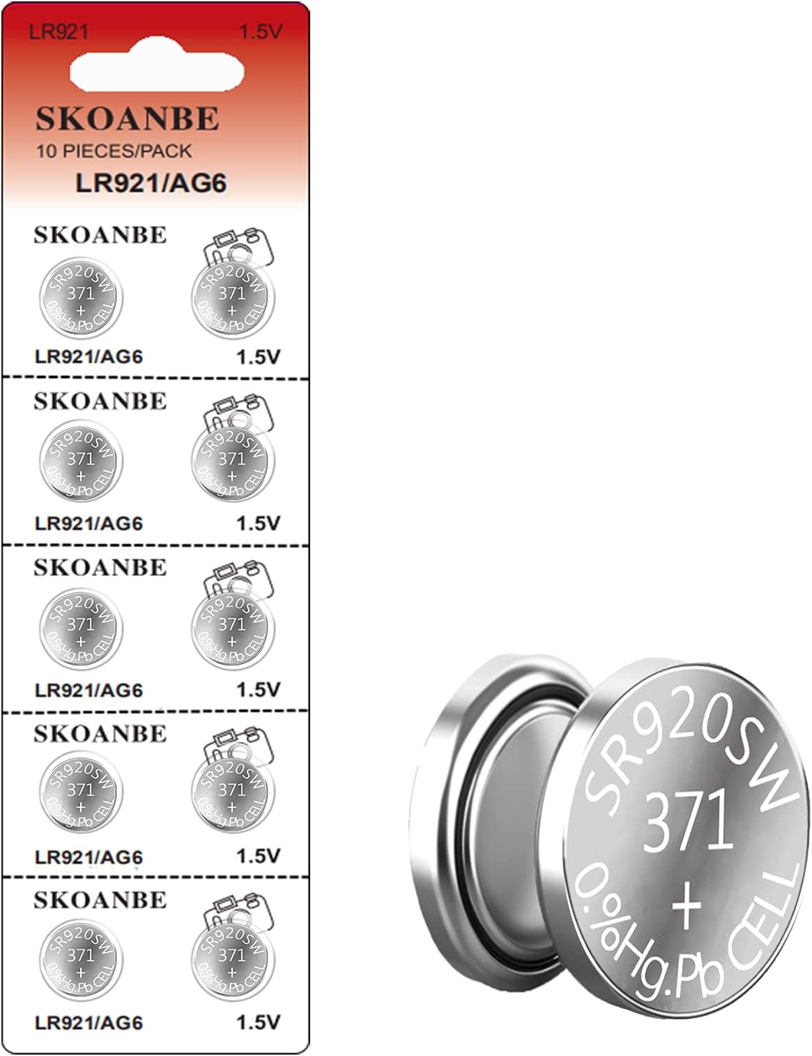 Leak-Proof Watch Battery AKR469WT main image 0