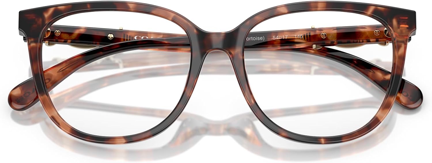 Coach womens Hc6260u Universal Fit Square Prescription Eyewear Frames