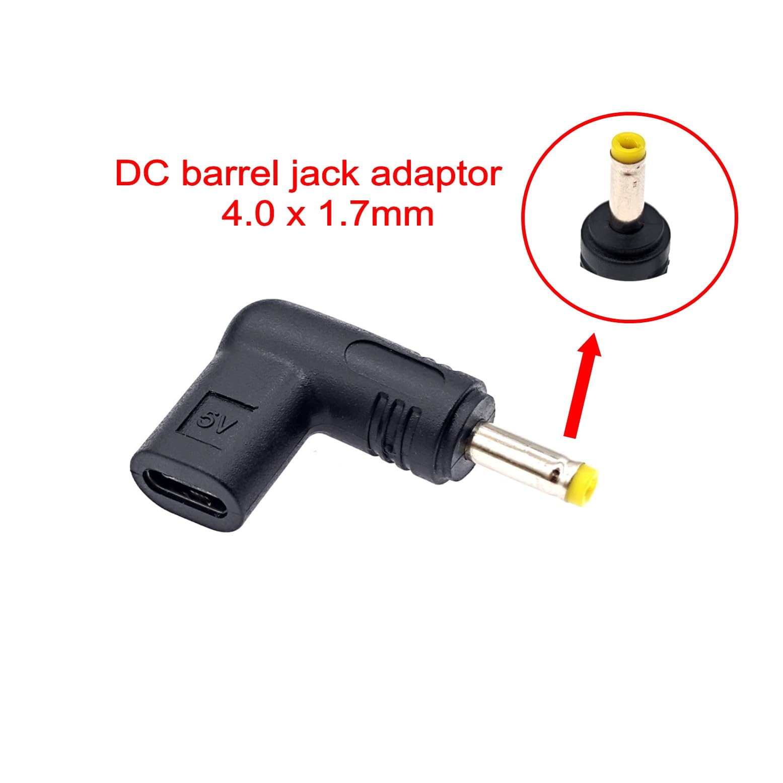 Adattatore Da 100 W USB-C Maschio A DC 4,0 X 1,35 Mm, Cavo Da 100 Watt, Spina A DC Femmina 12 V, 19 V, 20 V, Adattatore DC 4,0 X 1,35 Mm - Foto 5