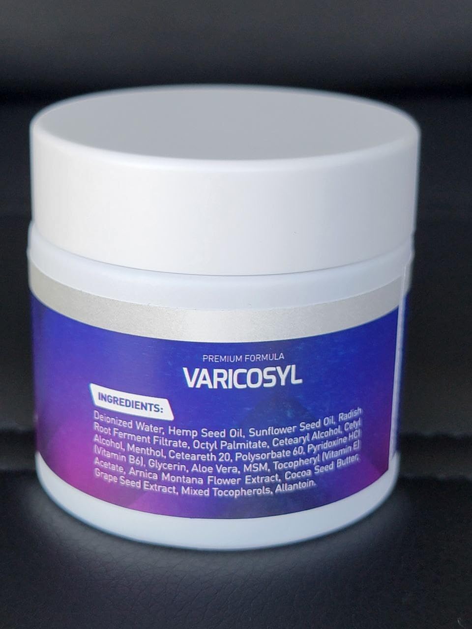 Varicosyl Leg Comfort Cream – Cooling & Moisturizing Formula for Smooth, Refreshed Skin – Collagen-Infused Cream for Nourished, Relaxed Legs – Gentle Daily Skincare for All Skin Types, 2oz