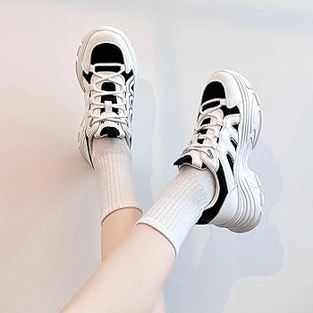 Amazon.com: ZFBBD Women's Chunky Platform Sneakers - Height