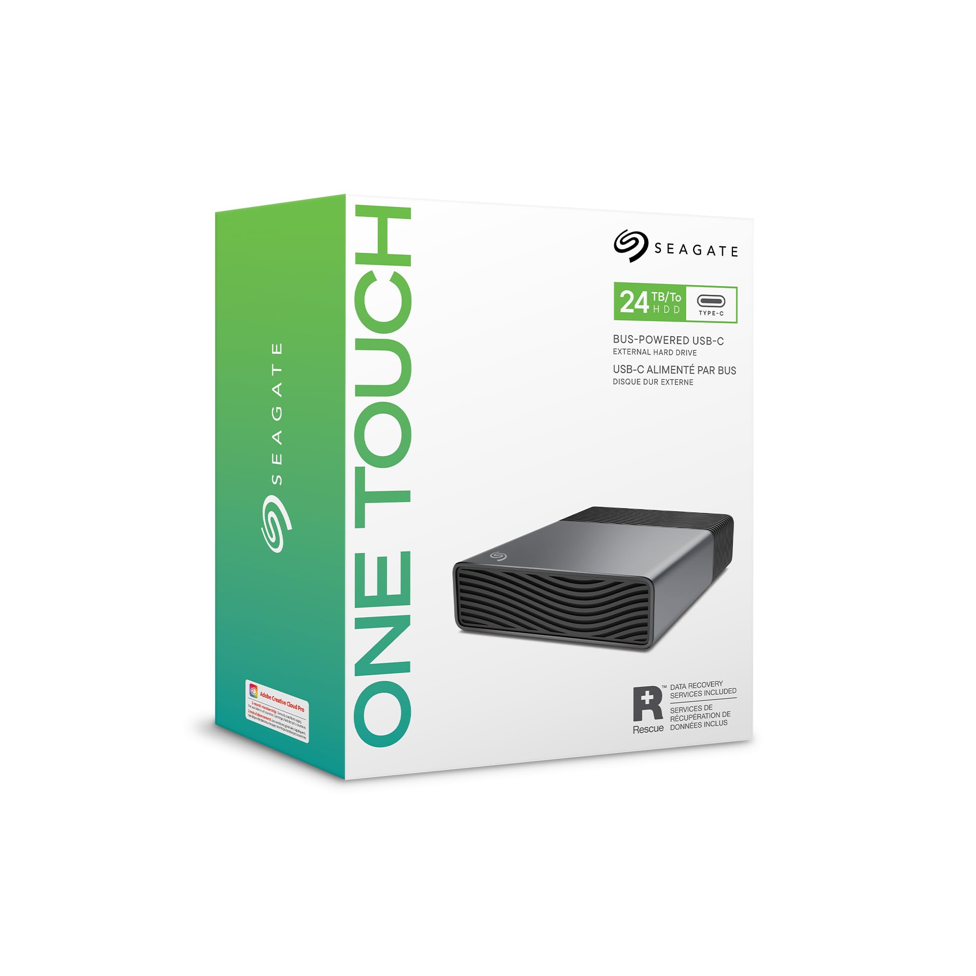 Seagate 8TB One Touch Disque Dur Bureau | USB-C (STNB8000400)