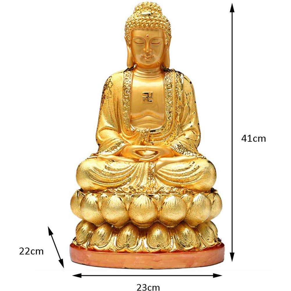 Amazon.com: PacuM Gold Shakyamuni Buddha Statues,Meditation