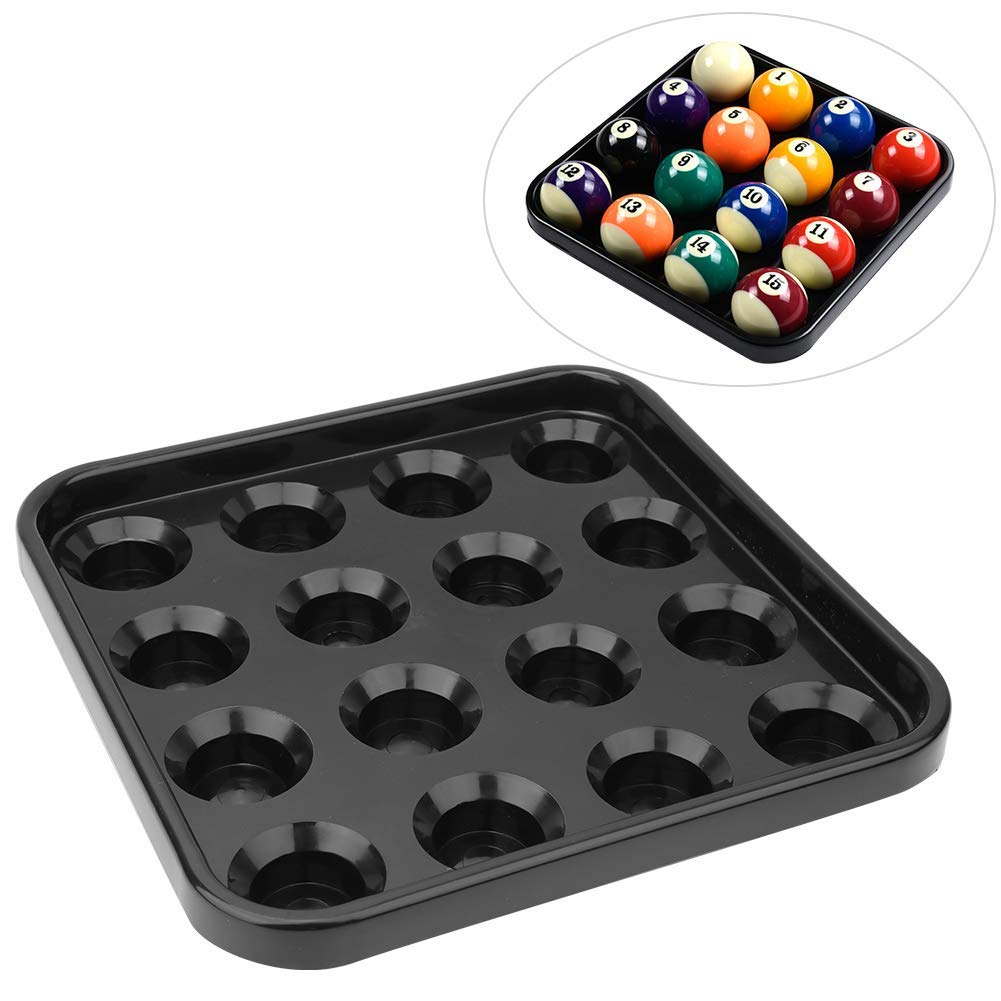 Cikonielf Plateau de snooker Plateau de Rangement de Boules de Billard Cikonielf Plateau de snooker Plateau de Rangement de Boules de Billard