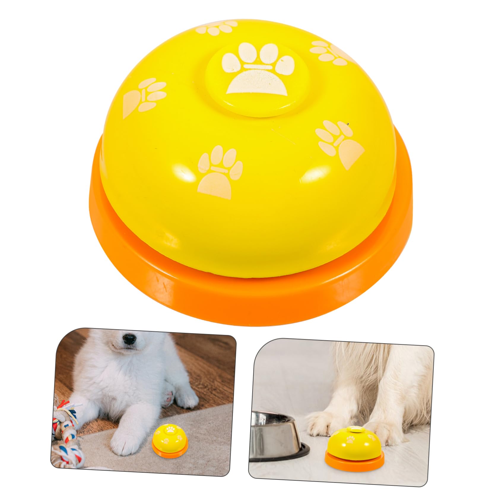 Levemolo Pet Training Bell Pet Doorbell Training Bells for Pet Dog Interactive Interactive Dog Pet Bell Pet Training Press Bell Dog Bell Dog Dinner Training Bell Bells for Dogs
