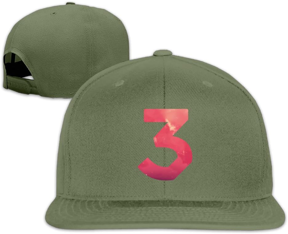 V&Vstaen Chance The Rapper Coloring Book #3 ForestGreen Adult Unisex Adjustable Hip-hop Caps