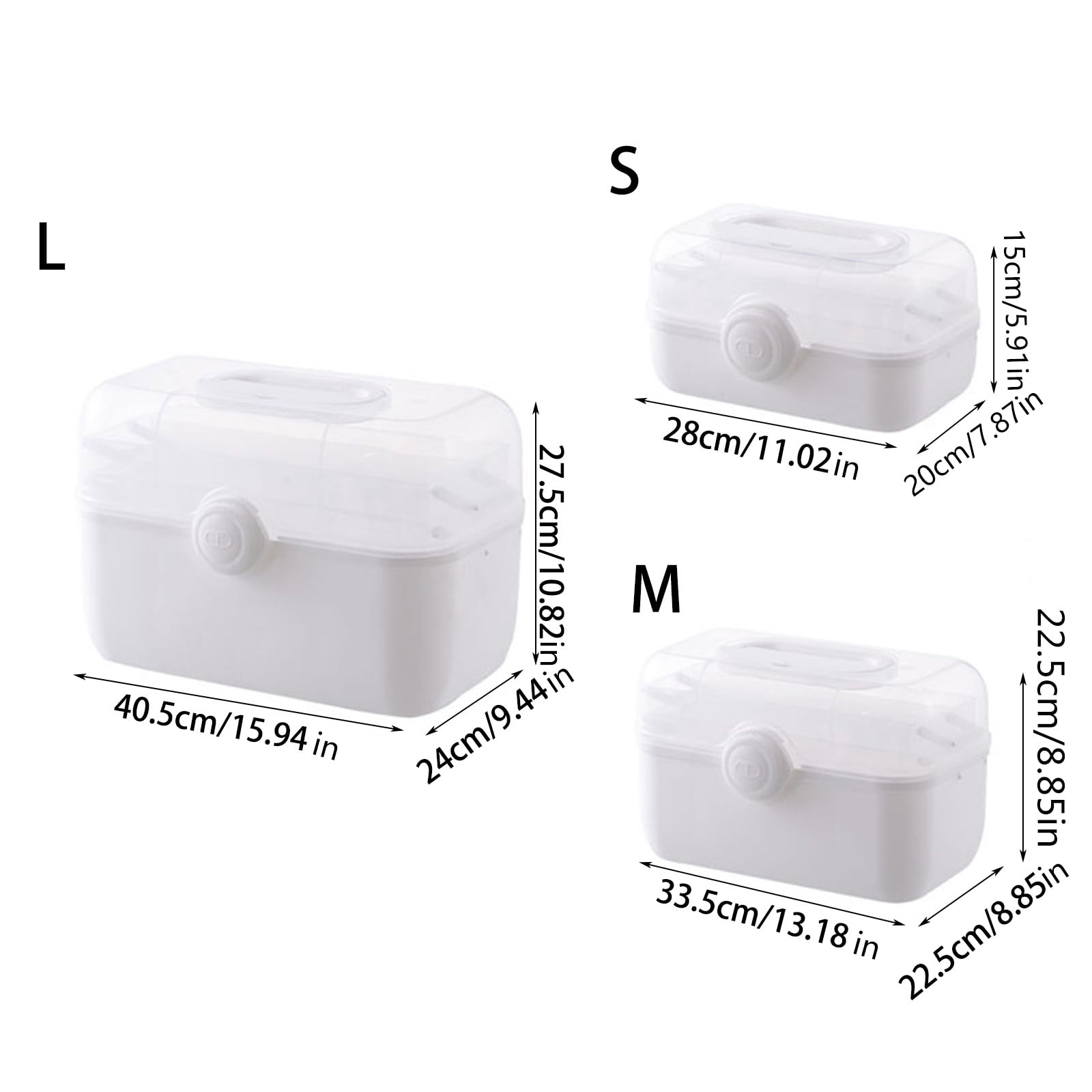 BOGEEL Storage Box Large Capacity Organization Container for Outdoor Traveling Camping Hiking Supplies