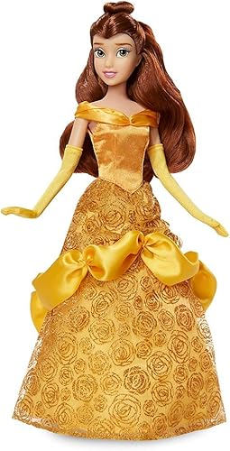 Miniatura 85 de Disney Store - Muñeca clásica oficial de Blancanieves de Blancanieves y los 7 enanos, de 11 ½ pulgadas, incluye cepillo con detalles, totalmente
