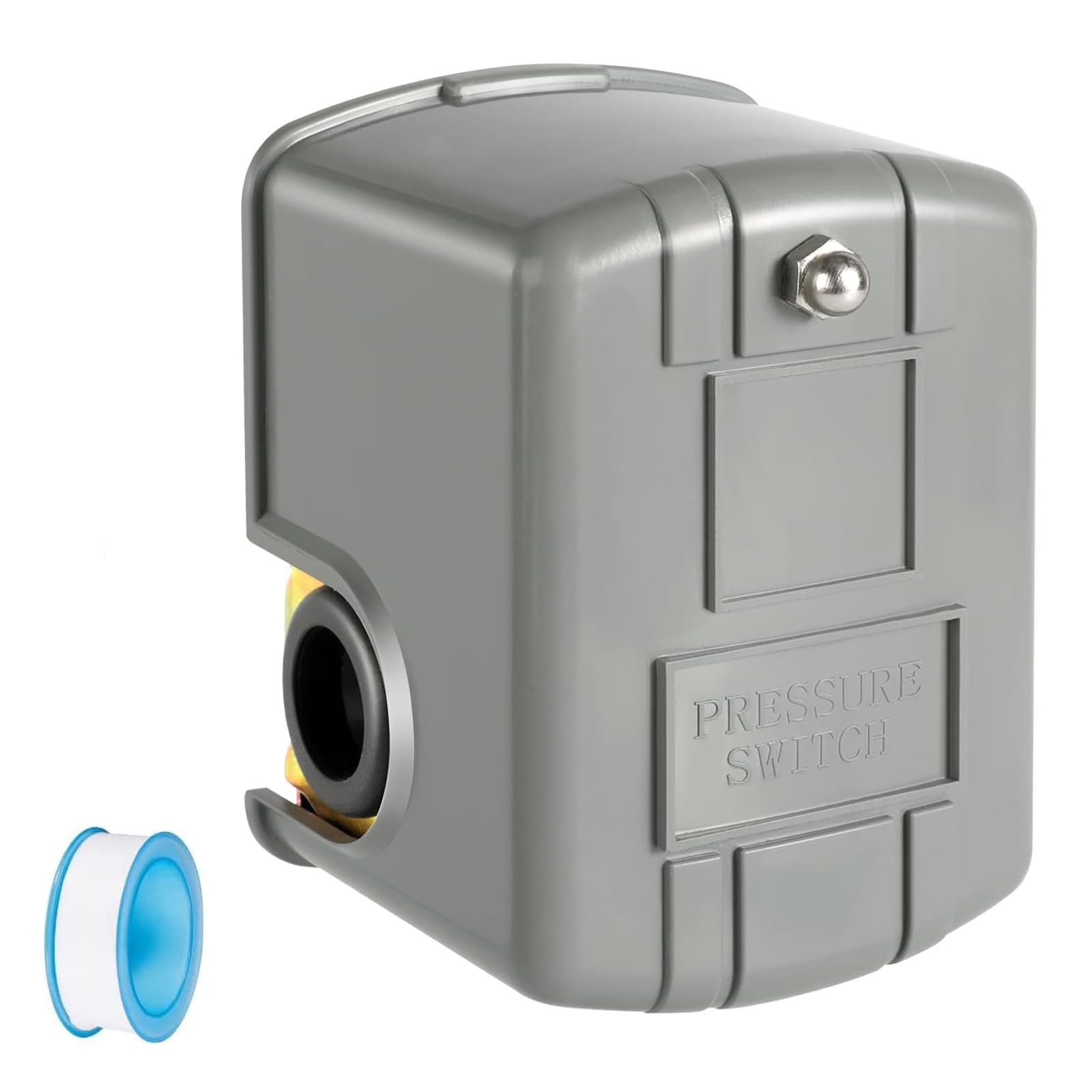 Pessure Switch for Well Pump,Water 40/60 Pressure Switch，Well Pump Pressure Switch - 40-60 PSI Electric Auto Control Adjustable Differential 1/4"