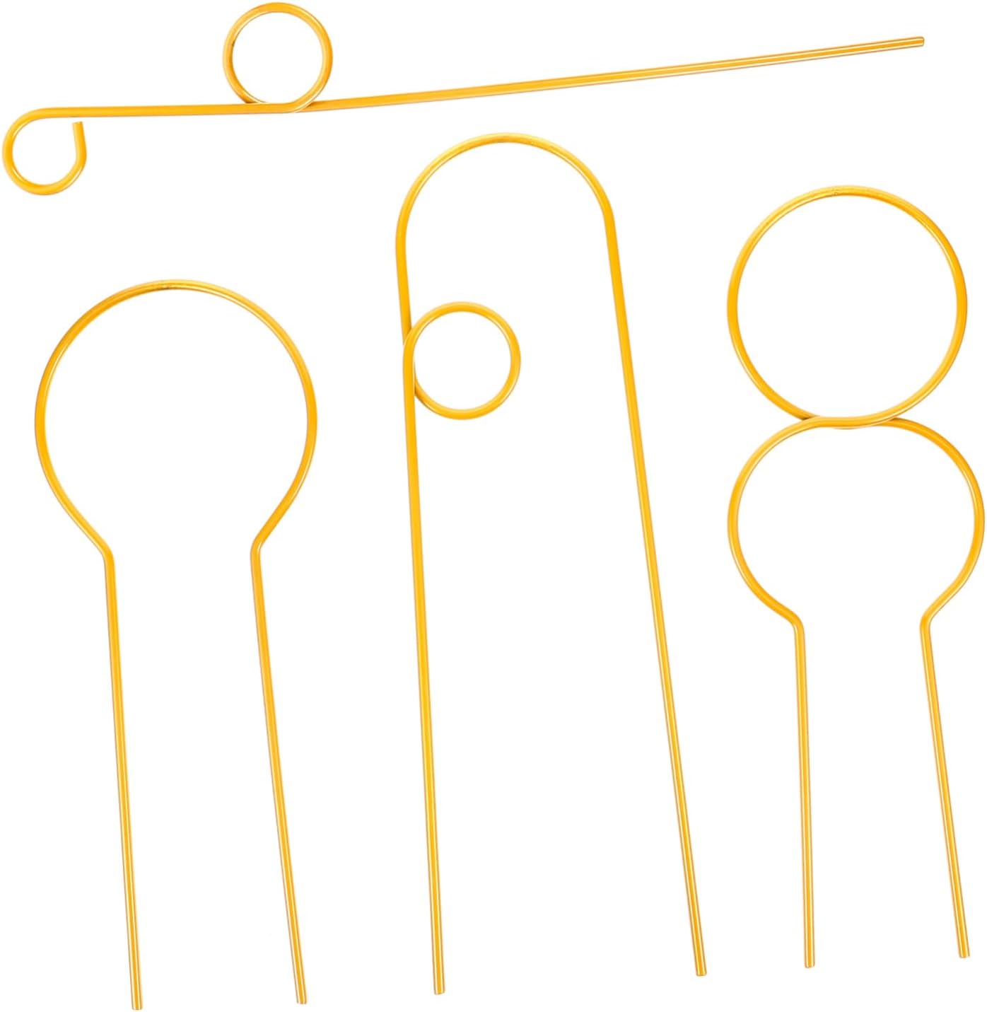 balacoo 20pcs Garden Trellis for Potted Plants Iron Climbing Rack Smooth Support for Vines and Flowers for Use