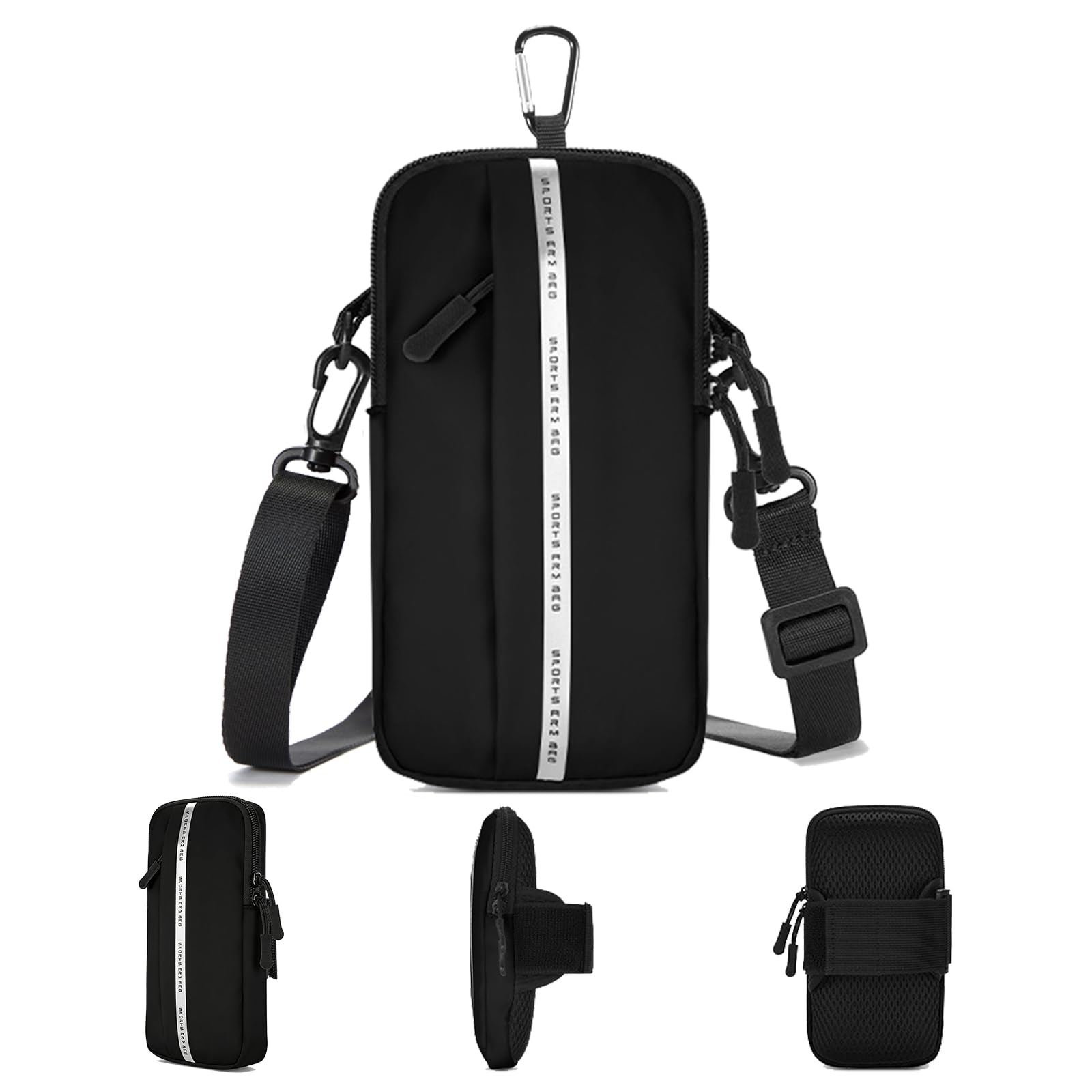 Prime Comfort 3-in-1 Multi-Function Phone Bag: Sports Armband + - armbands | Mubboo