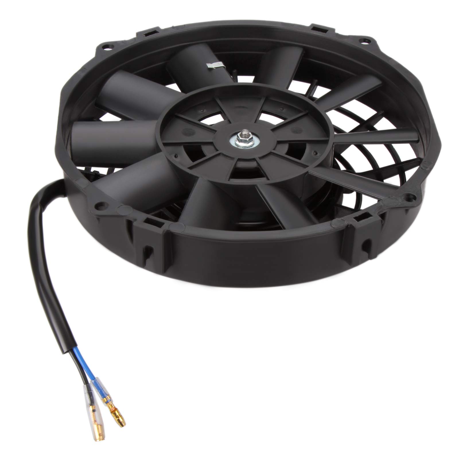 Universal 7" 80W Ventilator Kühler Lüfter Kühlerlüfter mit Montagesatz