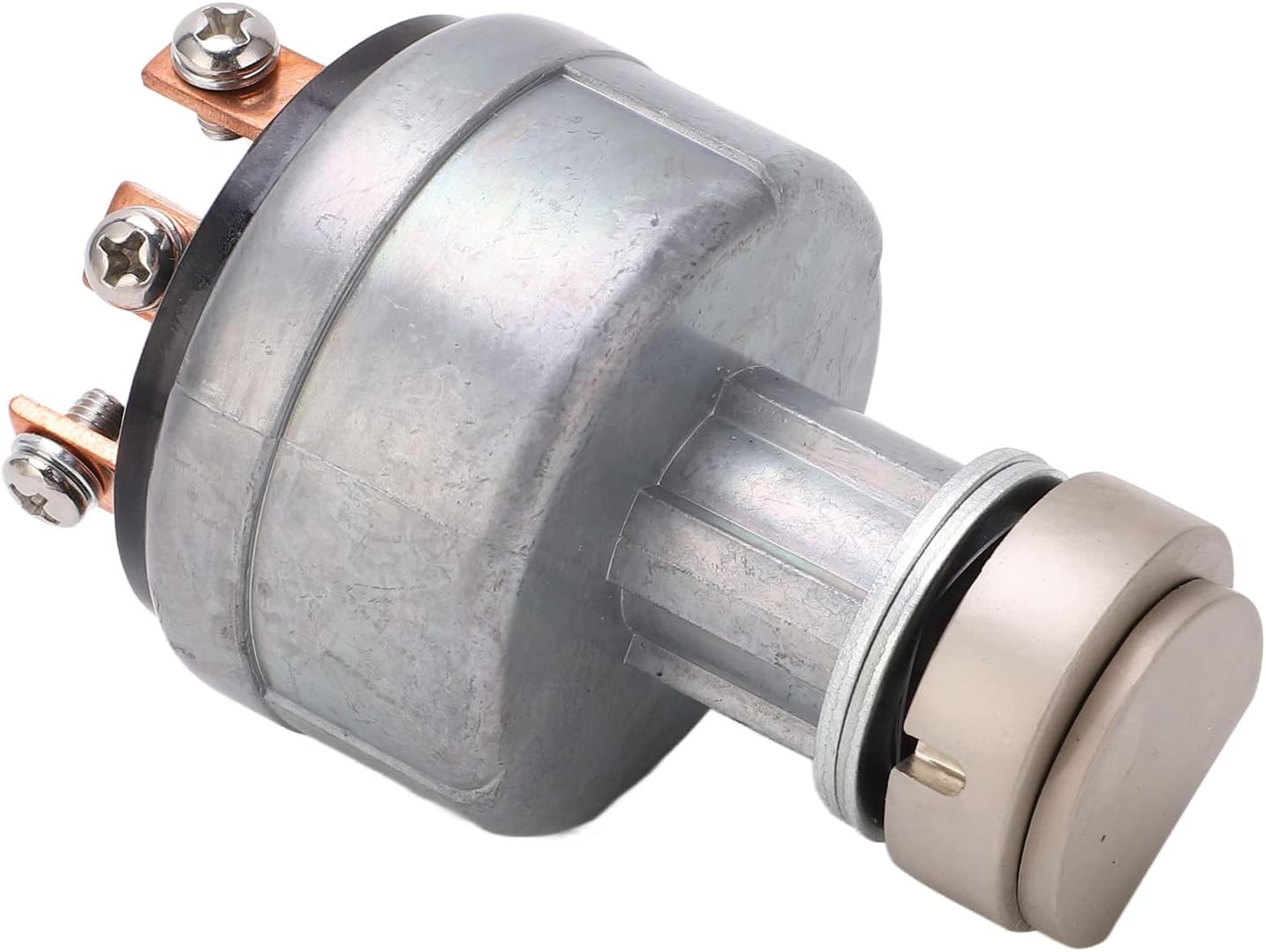 EVTSCAN 6 Pin Ignition Switch with 2 Keys Excavator Ignition Starter Switch Replacement for Daewoo DH200