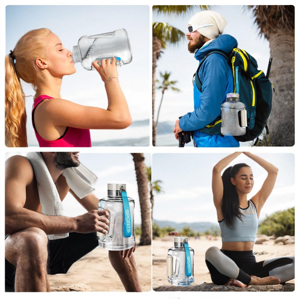 Advanced 51oz/1.5L Hydrogen Water Bottle Generator - Hydrogen Water Ionizer Machine for Enhanced Hydration, Ideal for Office, Travel, Gifting, and Fitness - White