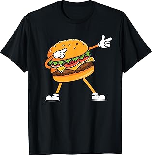Hamburger Cheeseburger Burger dabbing Fast Food T-Shirt