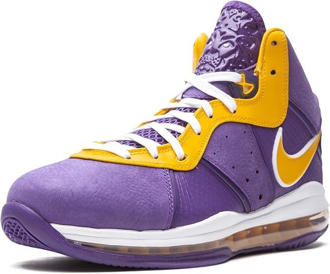 Nike Mens Lebron 8 DC8380 500 Lakers - Size 9.5 | Amazon.com.br