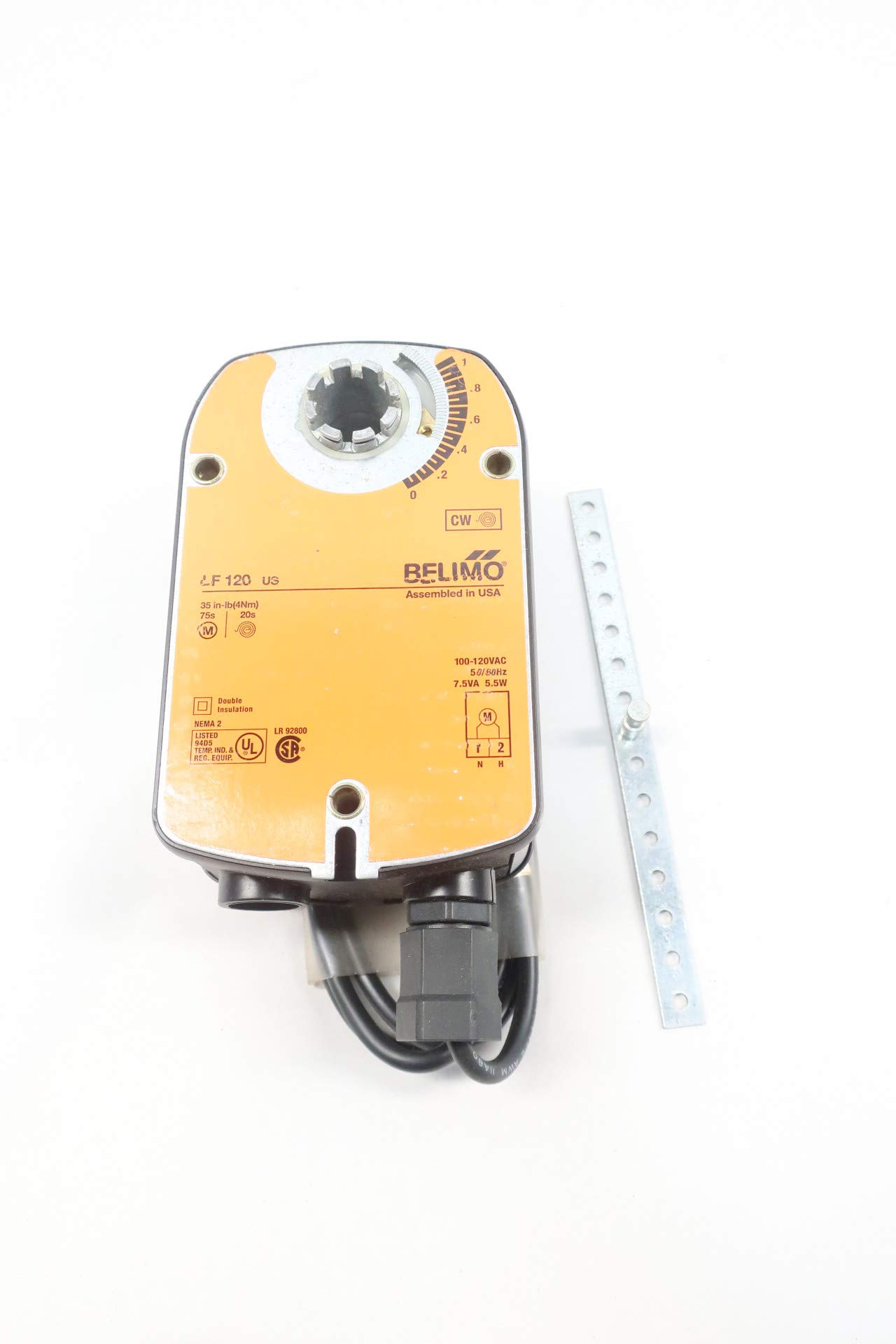 BELIMO LF120 US Spring Return Actuator 100-120V-AC