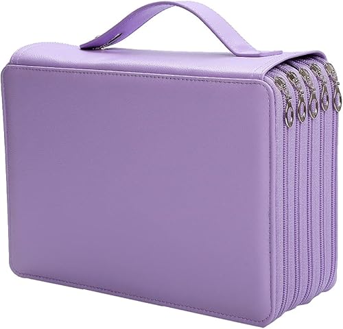 Miniatura 36 de Lbxgap Estuche para lápices Jungle con 120 ranuras de tela Oxford, con ranura para lápices, organizador con práctico envoltorio portátil, soporte