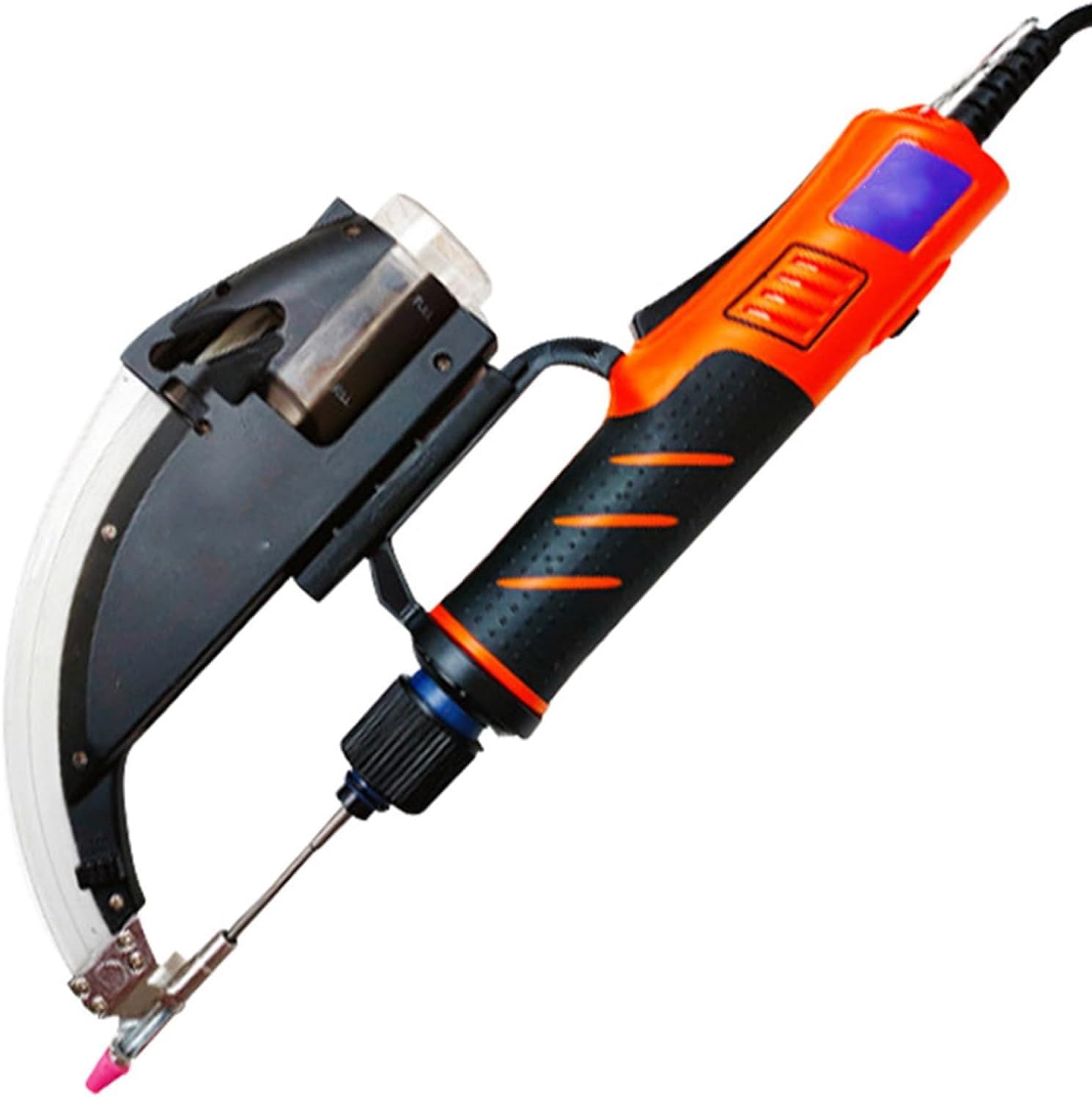 Alimentador automático de tornillos portátil, dispensador eléctrico de tornillos para diámetros de 1,9 a 4,3 mm y longitudes de 6 a 12 mm, compatible con cabezas redondas, de cruz, ranuradas