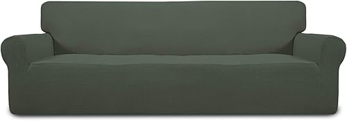 Vista 73 de Easy-Going - Funda elástica para sofá de silla, 1 pieza, protector de muebles, suave, con parte inferior elástica, para niños y mascotas, tela