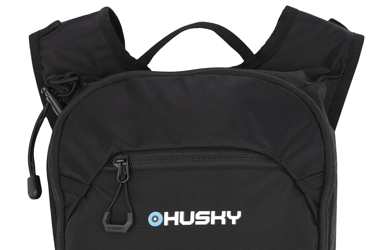 Husky Plecak rowerowy 15 l – lekki, wytrzymały i wodoszczelny plecak outdoorowy z dużą ilością miejsca do przechowywania, komfortowy system i pokrowiec przeciwdeszczowy, do jazdy na rowerze, trekkingu