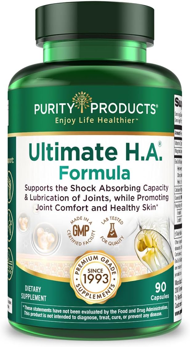Ultimate H.A. Formula - Clinically Studied BioCell Collagen - Dynamic Hyaluronic Acid Support for The Joints and Skin - 90 Count - from