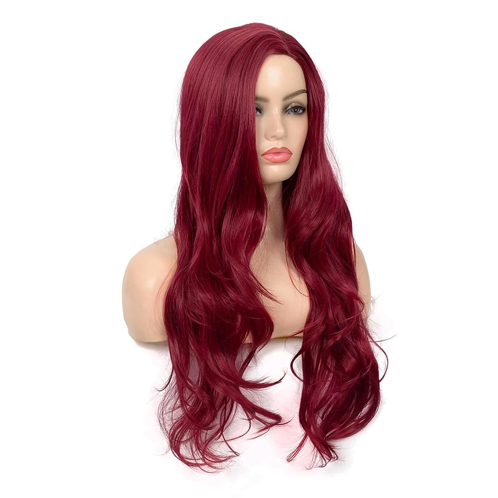 Toppers cheveux solution perte de volume perruque bordeaux - 6