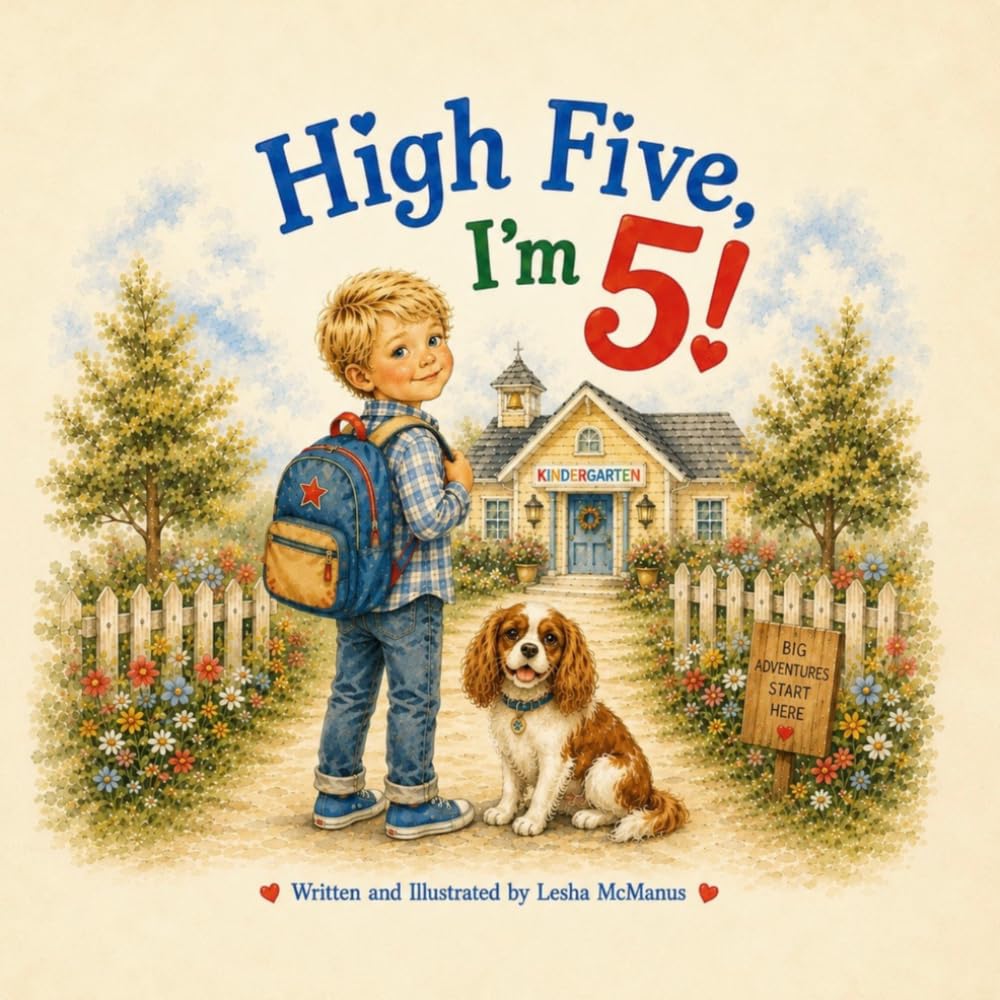 High Five I’m 5!: A Fun Bedtime Story or Birthday Gift for Boys (The “I’m This Many” Collection)